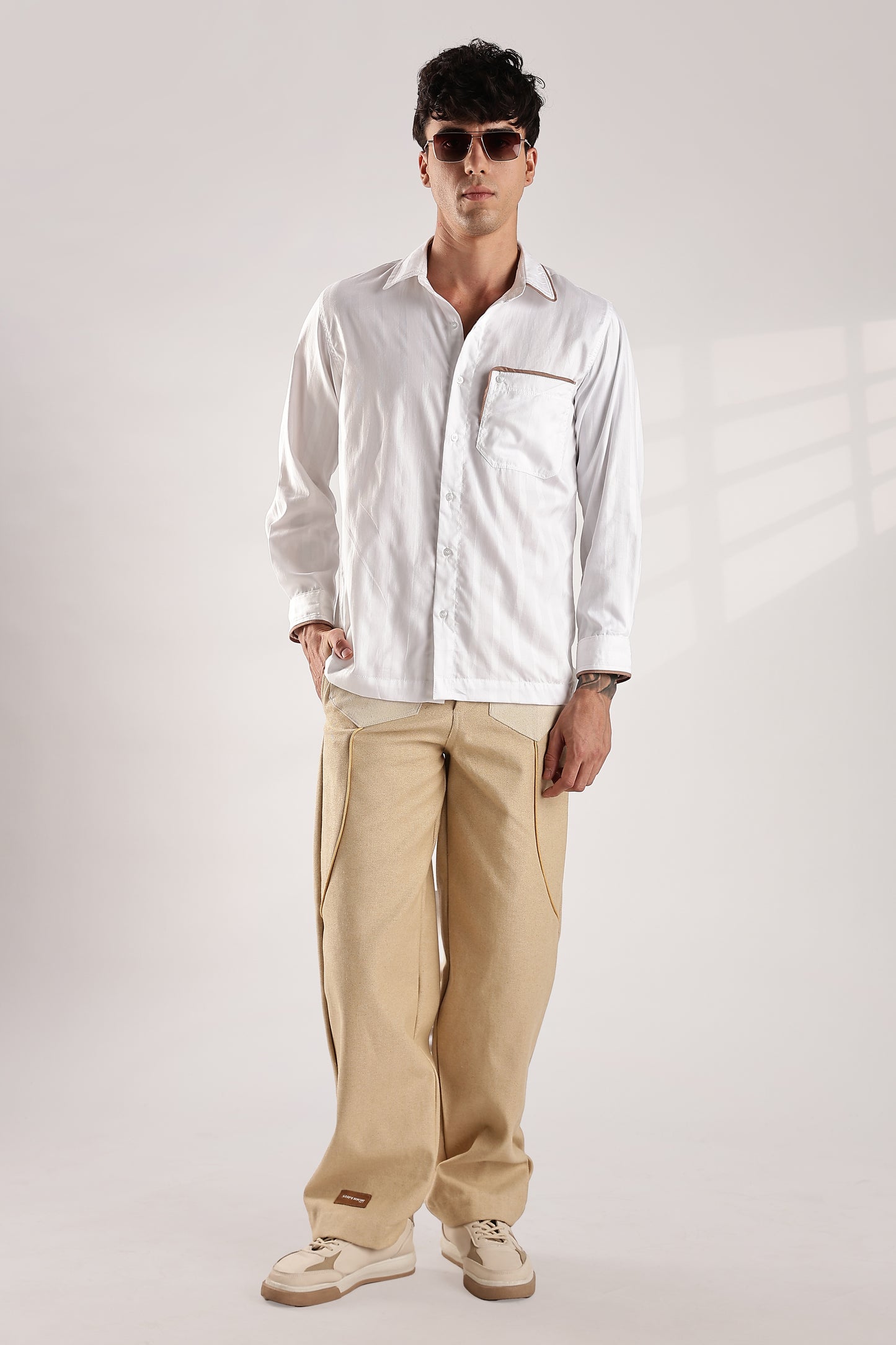Hidden Patch Pocket Shirt