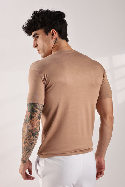 Liquid Tee - Relaxed Fit 'Beige'