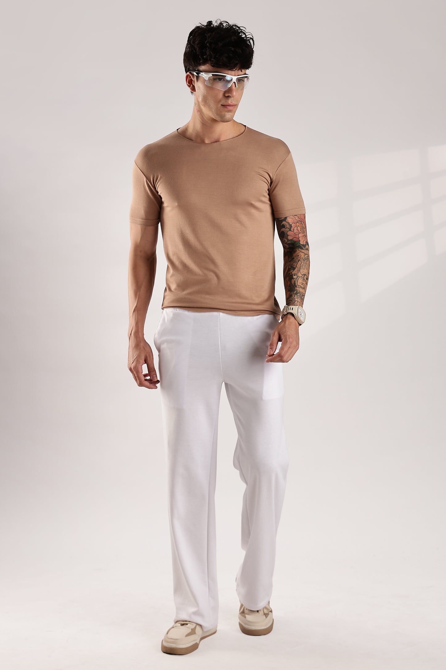 Liquid Tee - Relaxed Fit 'Beige'