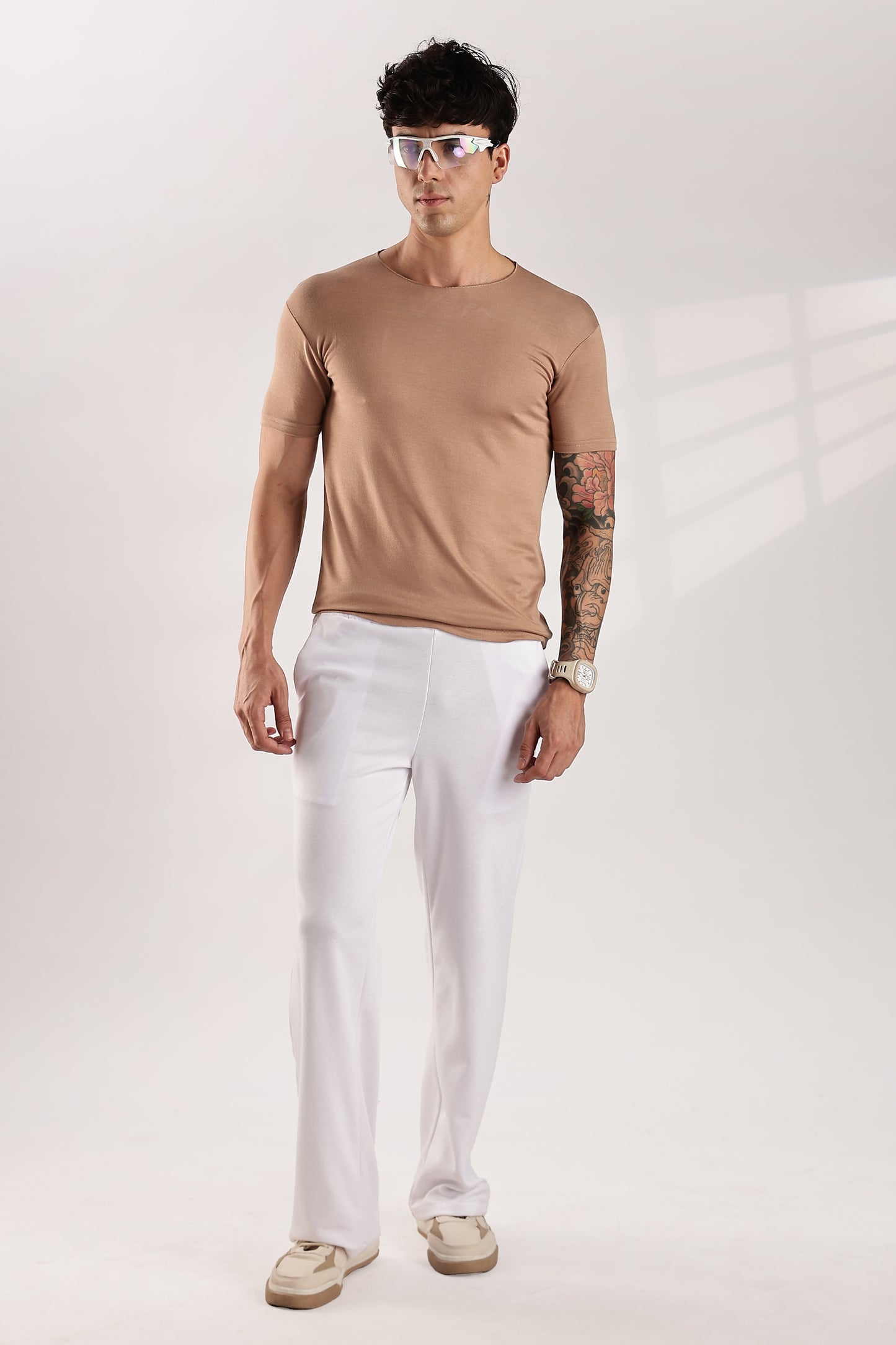 Liquid Tee - Relaxed Fit 'Beige'