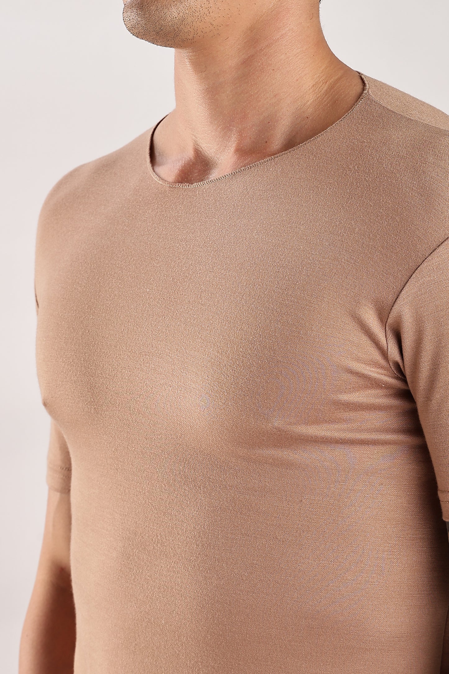 Liquid Tee - Relaxed Fit 'Beige'