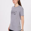 Damage Round Neck T-shirt 'Grey'