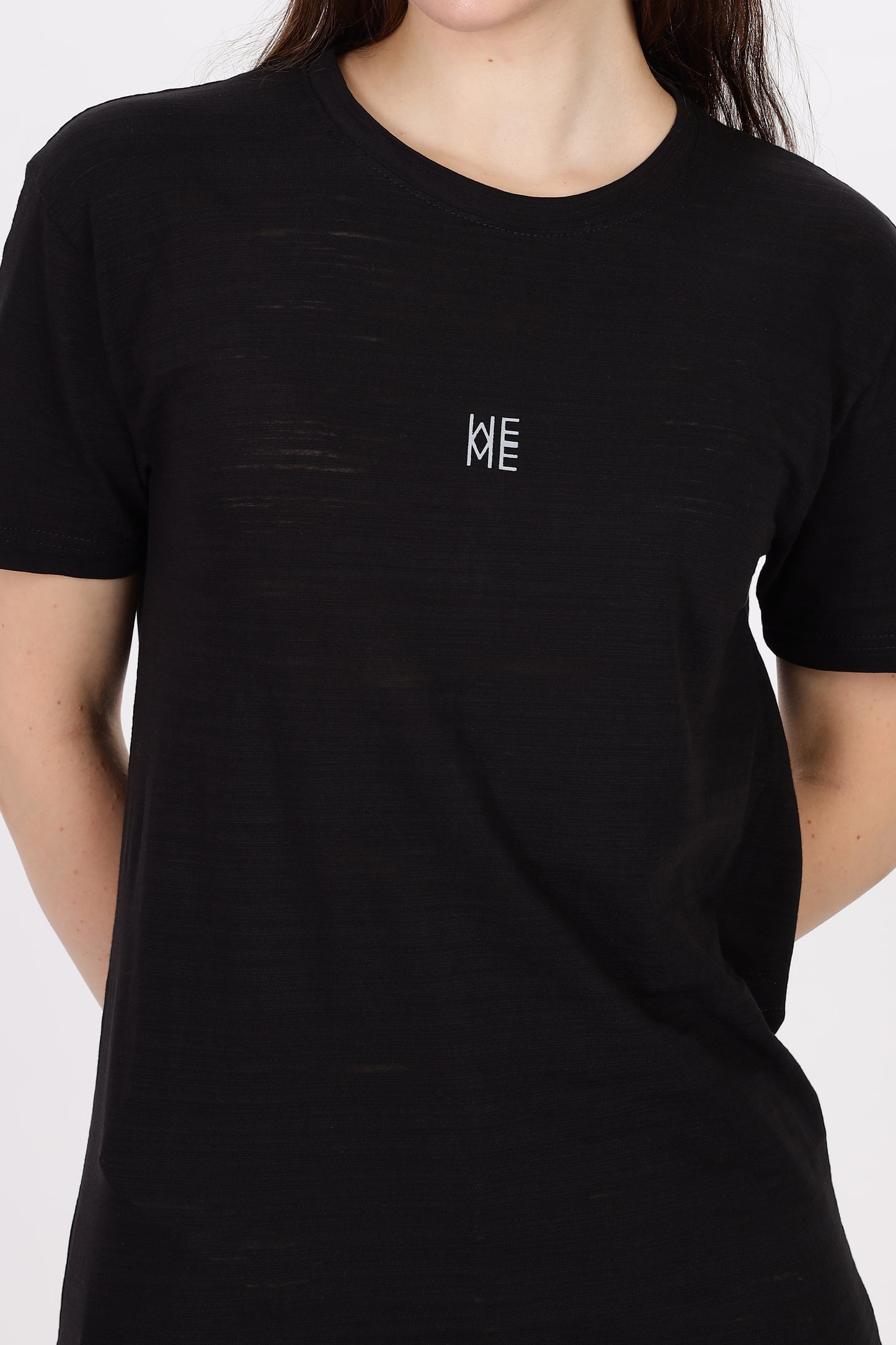 WeMe Round Neck T-shirt 'Black'