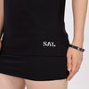 Plain Unisex Round Neck T-shirt 'Black'