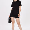 Plain Unisex Round Neck T-shirt 'Black'
