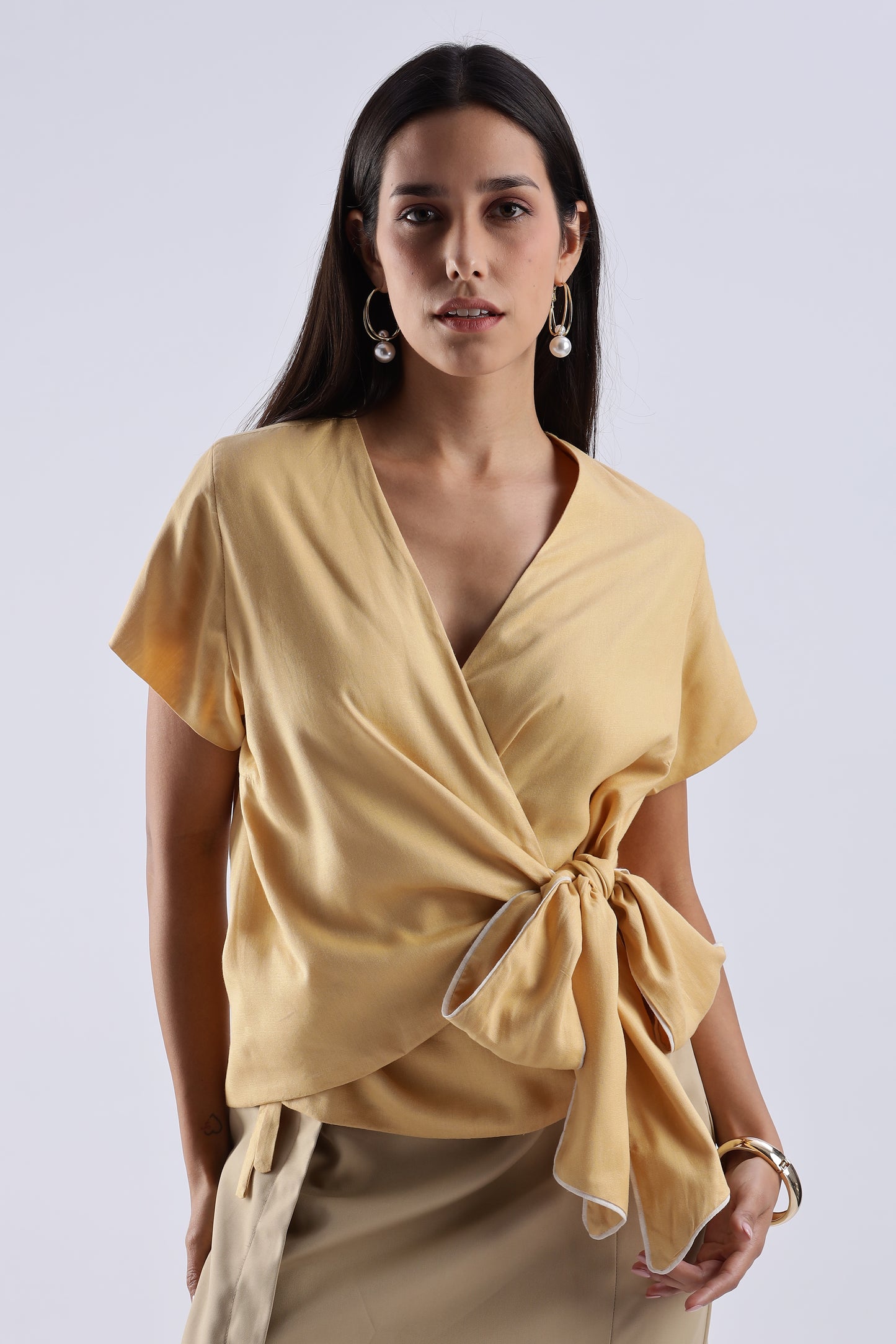 Knot Up Top 'Yellow'