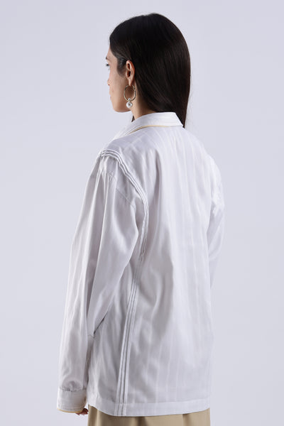Tunks Pure Cotton Shirt 'White'