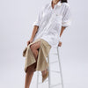 Tunks Pure Cotton Shirt 'White'