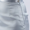 Satin Double Slit Skirt