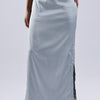 Satin Double Slit Skirt