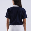White Mandarin Polo T-Shirt
