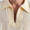 Flowy V Neck wind Shirt 'Yellow'