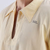 Flowy V Neck wind Shirt 'Yellow'