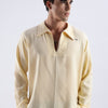 Flowy V Neck wind Shirt 'Yellow'