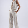 Sleeveless Rope Co-Ord Set