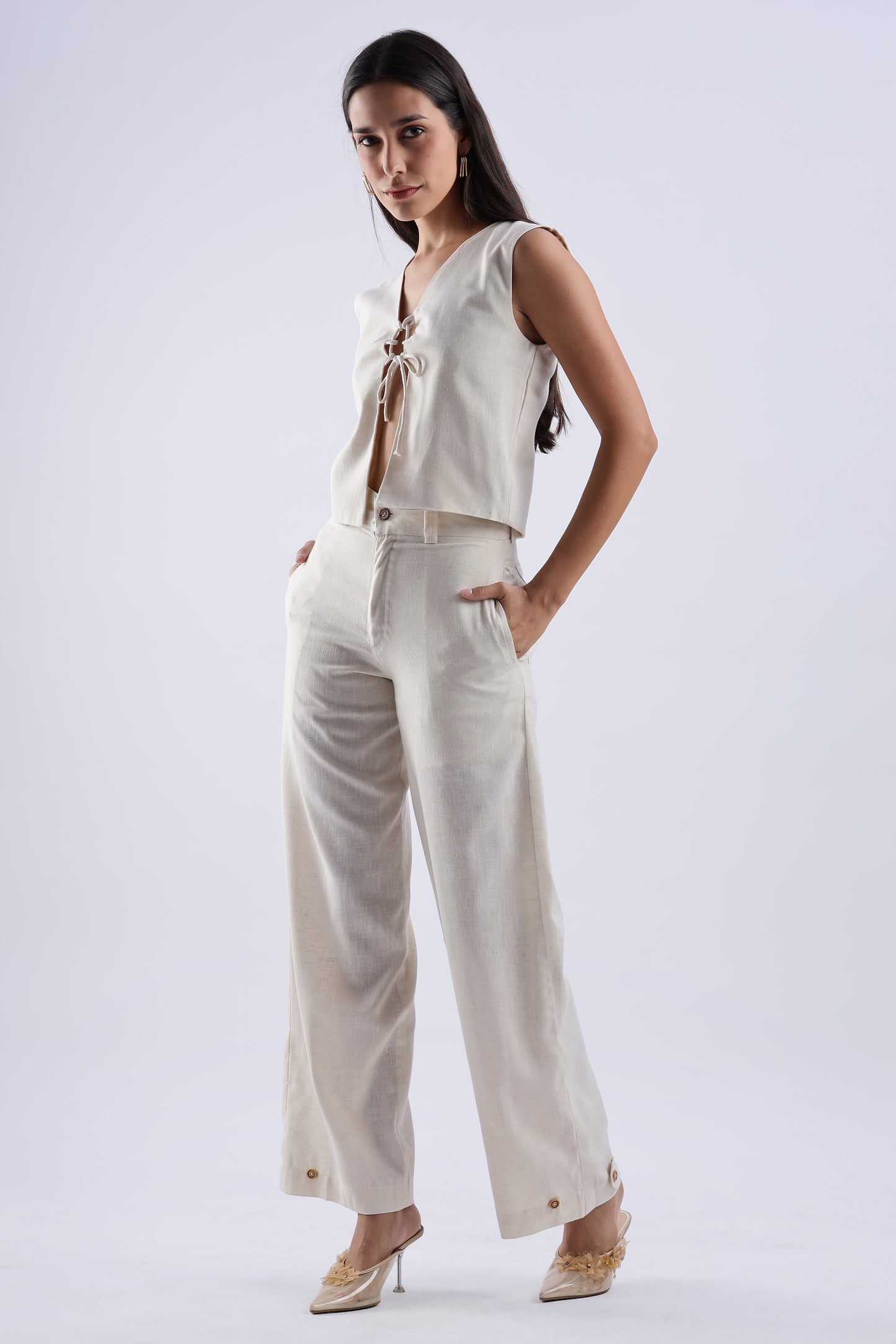 Sleeveless Rope Co-Ord Set
