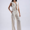 Sleeveless Rope Co-Ord Set