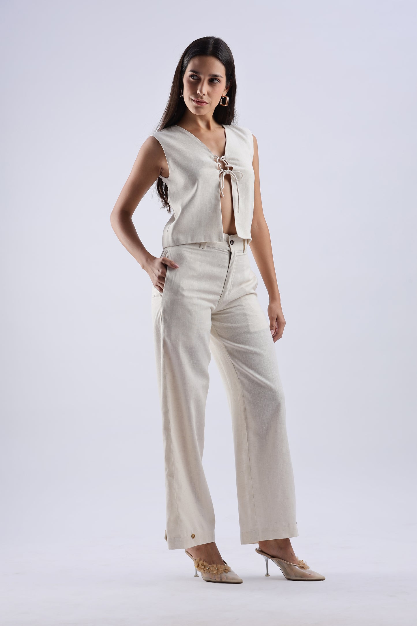 Sleeveless Rope Co-Ord Set