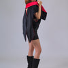 Infinity Circle Jacket - Circular Pattern 'Black-Red'