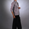 Cool Grey Panel Shirt