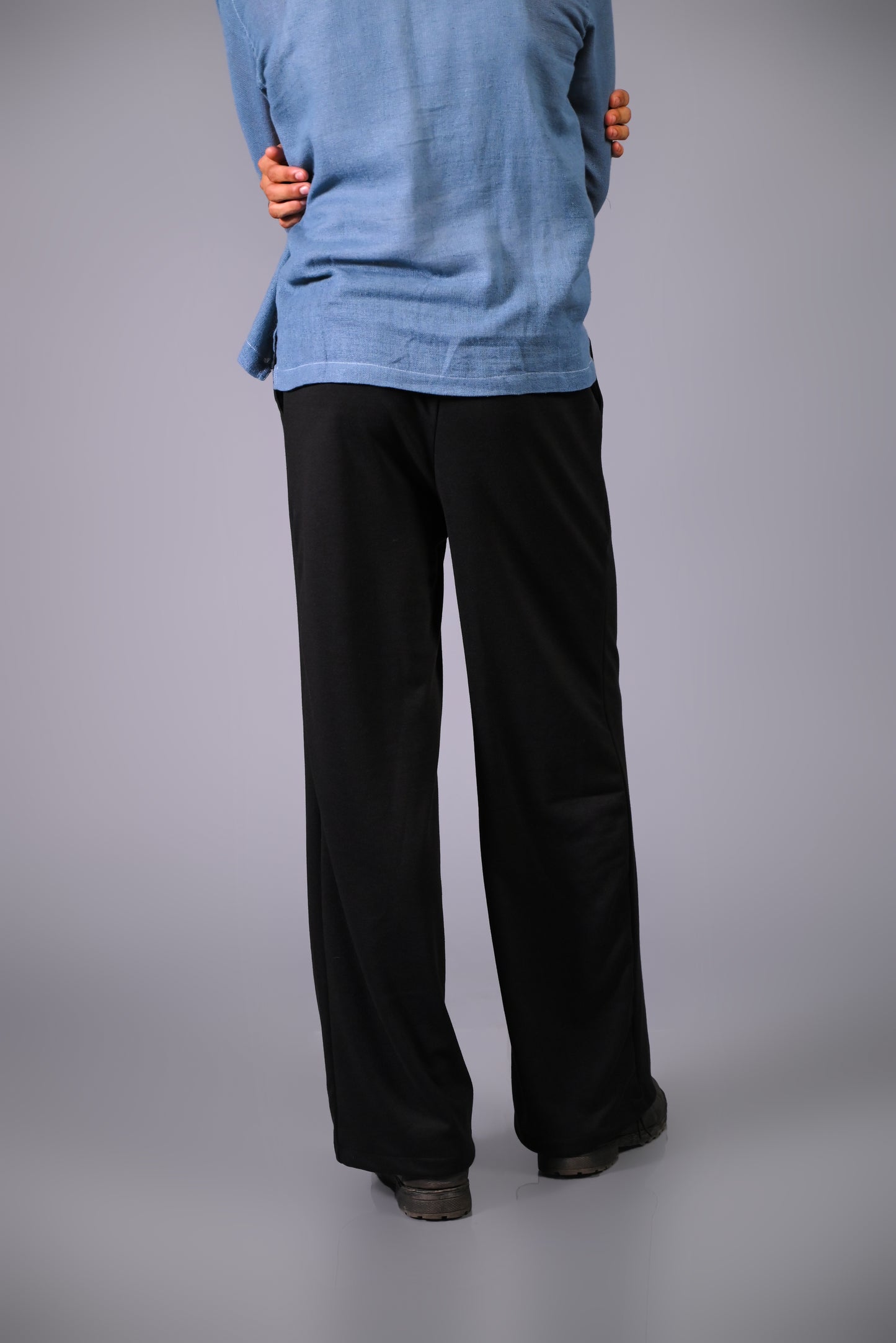 Lycra Joggers -  'Black' ( Korean fit )