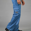 Thin Cargo - Wide Leg Cargo 'Blue'