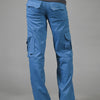 Thin Cargo - Wide Leg Cargo 'Blue'