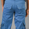 Thin Cargo - Wide Leg Cargo 'Blue'