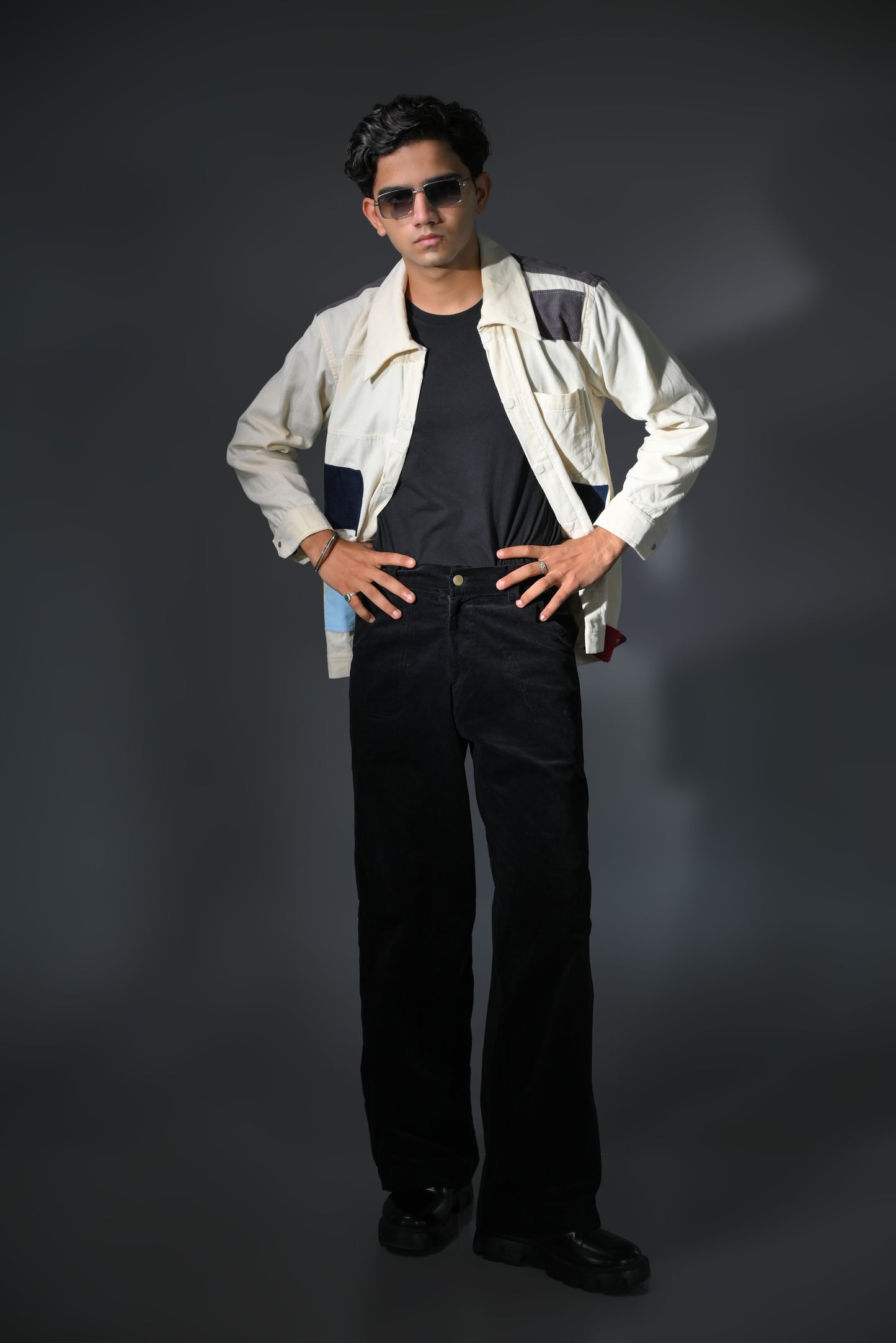 Magnet Patch Corduroy Jacket