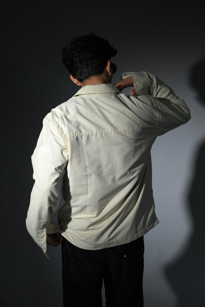 Unisex Solid Jacket - (Beige)