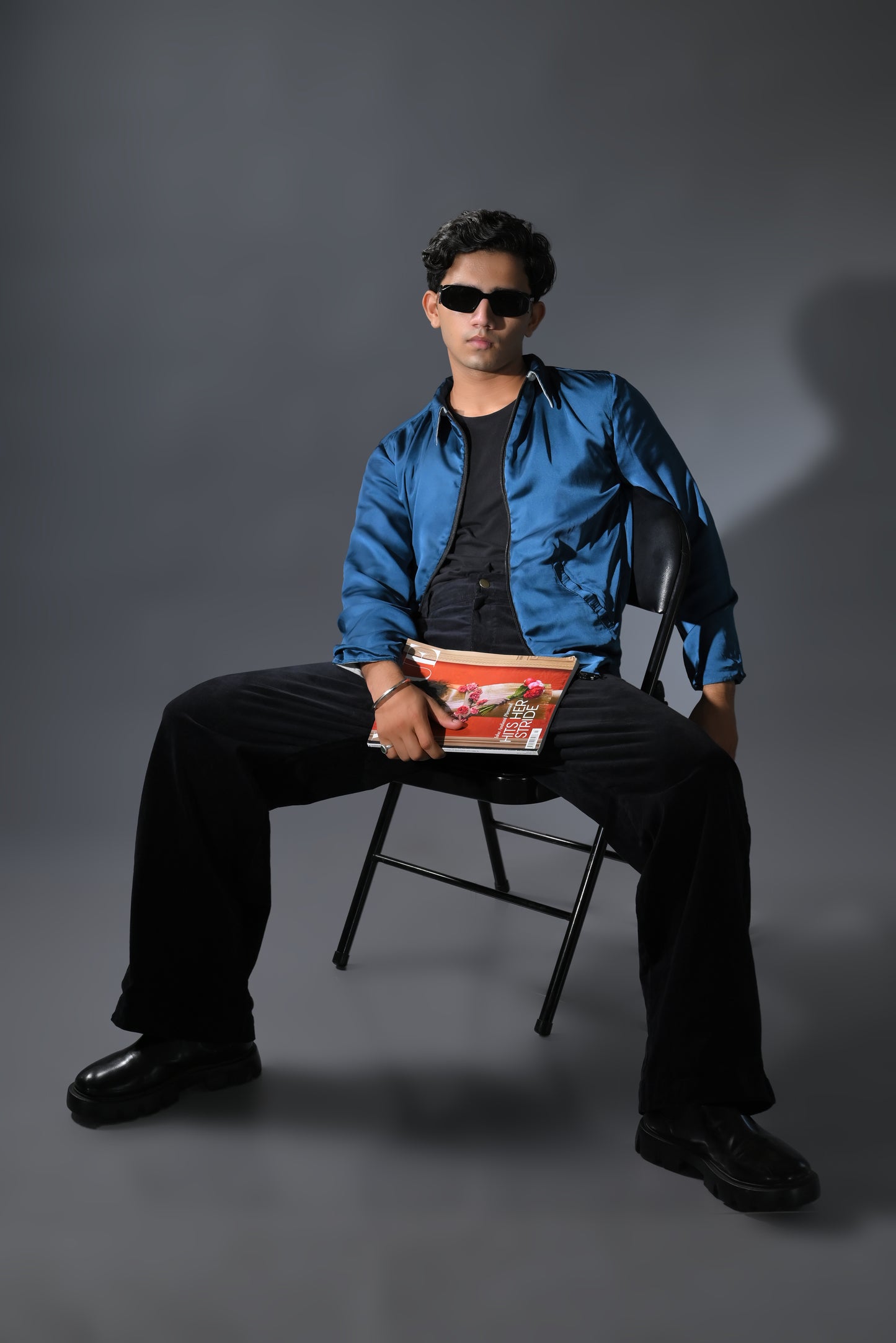 Reversible Satin Rayon Jacket
